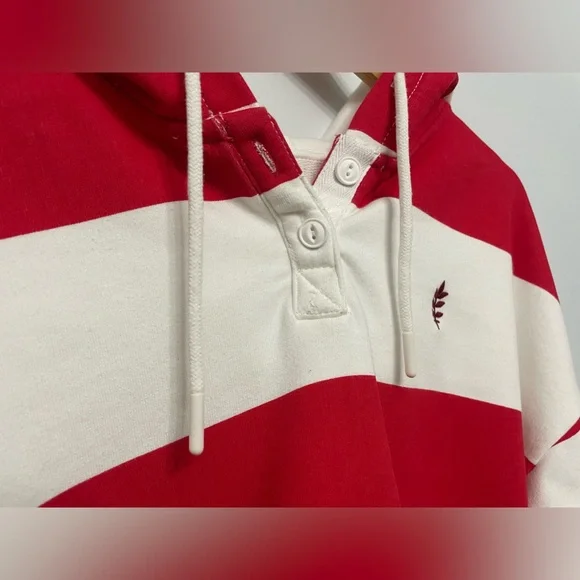 Hudson’s Bay Stripes Cropped Hoody - Picture 3 of 10